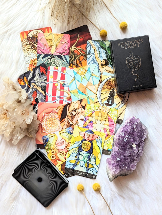 Shadows of Light Oracle Deck, Tarot, Witchy, Indie, Snake