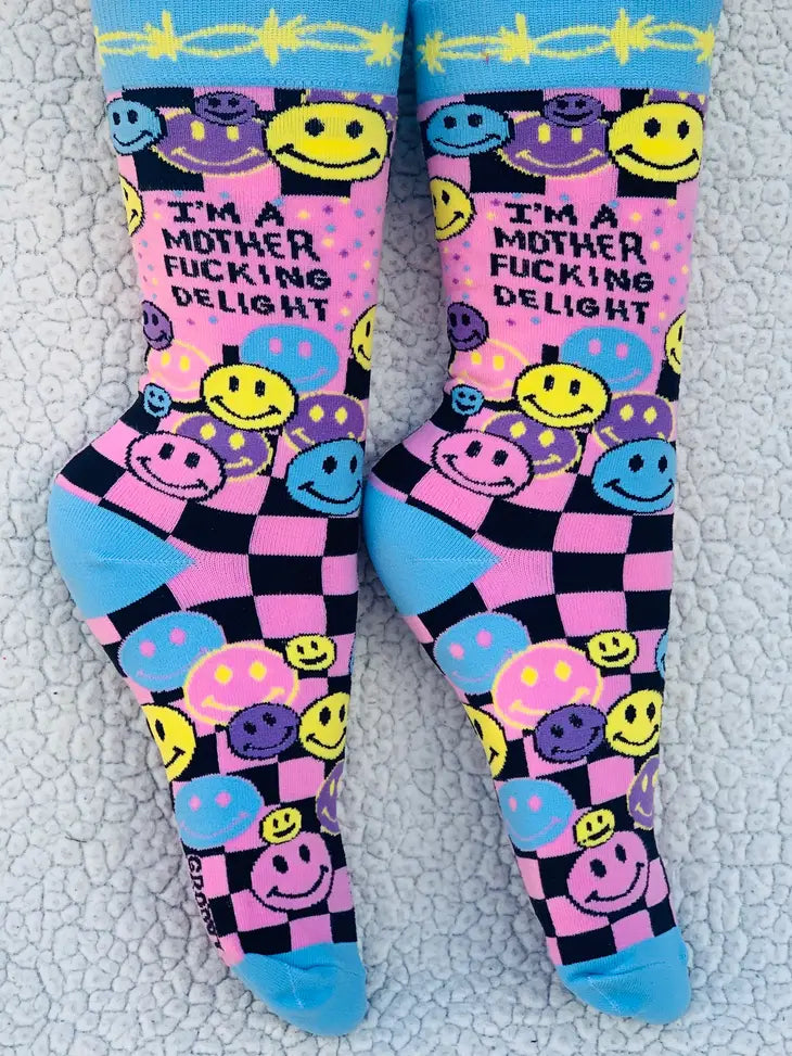 Mother Fucking Delight Women's Crew Socks