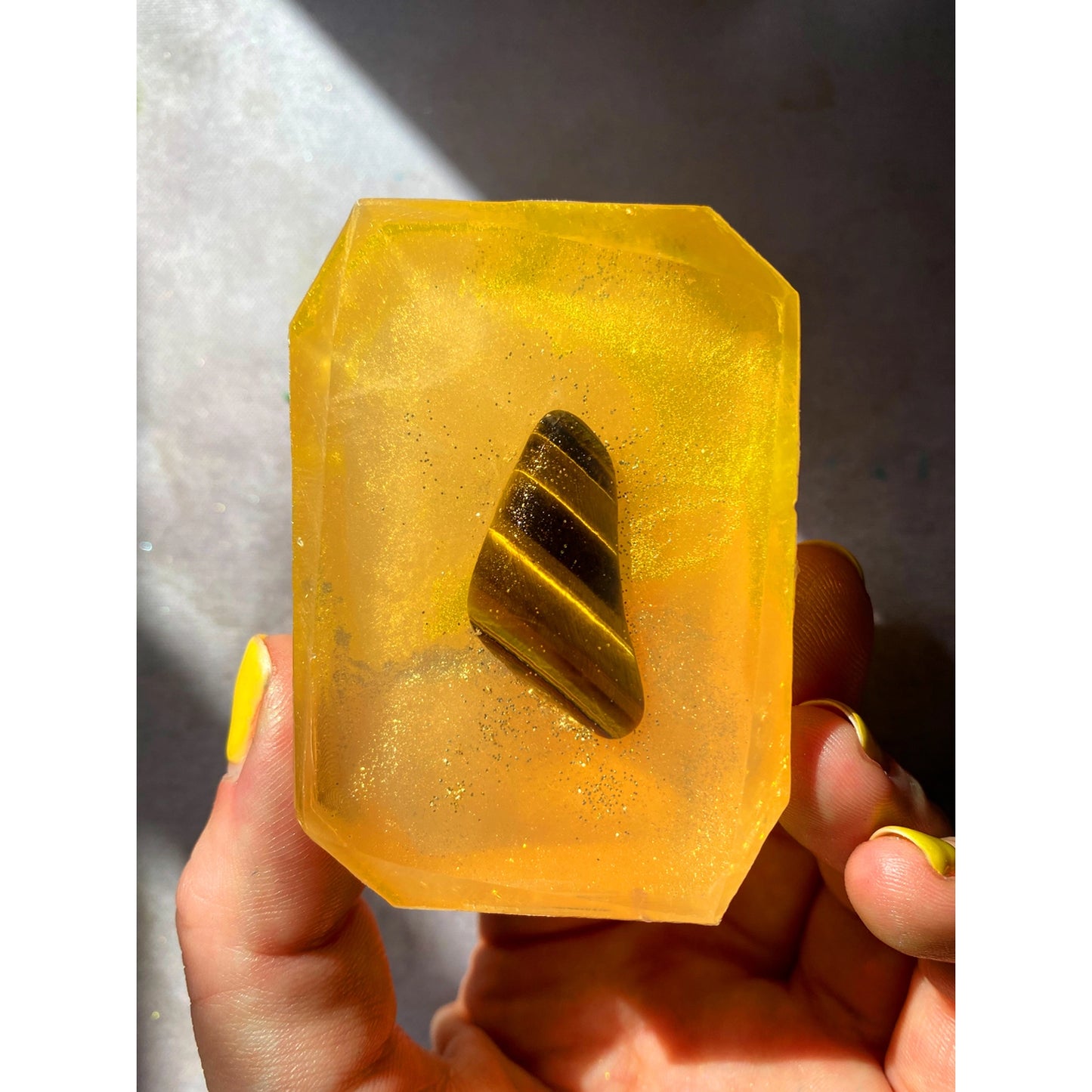 Attracting Wealth - 3 oz Crystal Infused Bar Soap