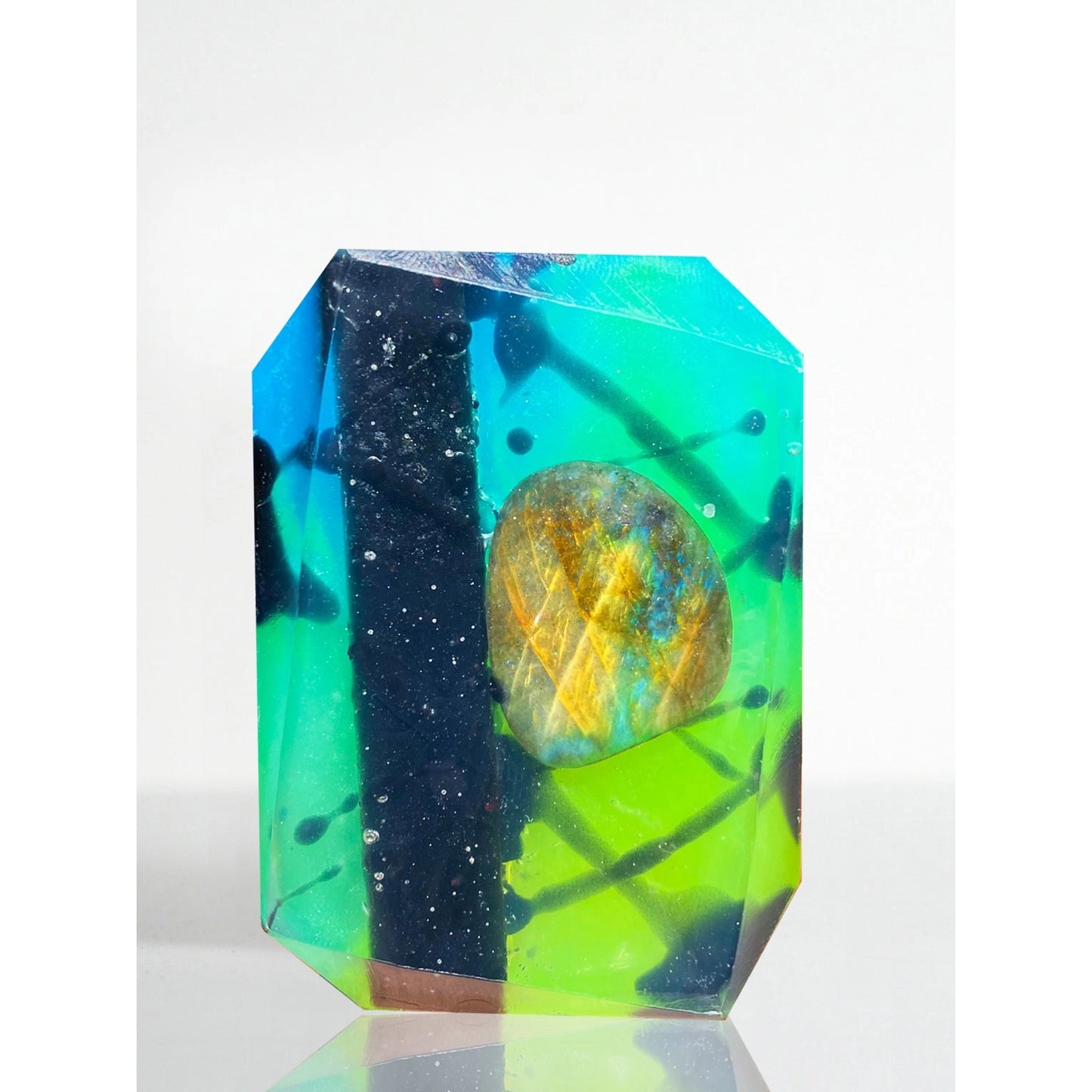 Evening Aurora - 3 oz Crystal Infused Bar Soap