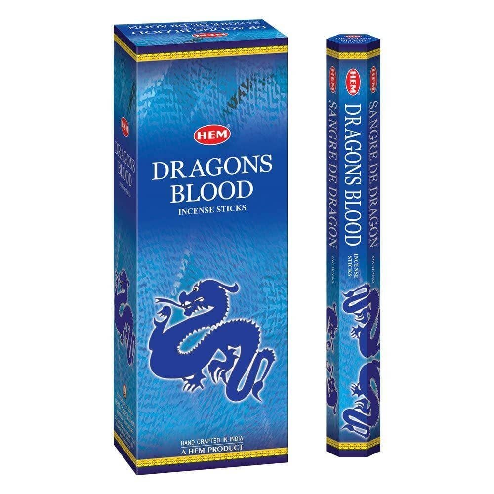 Hem Dragon's Blood Blue Incense 20 Sticks