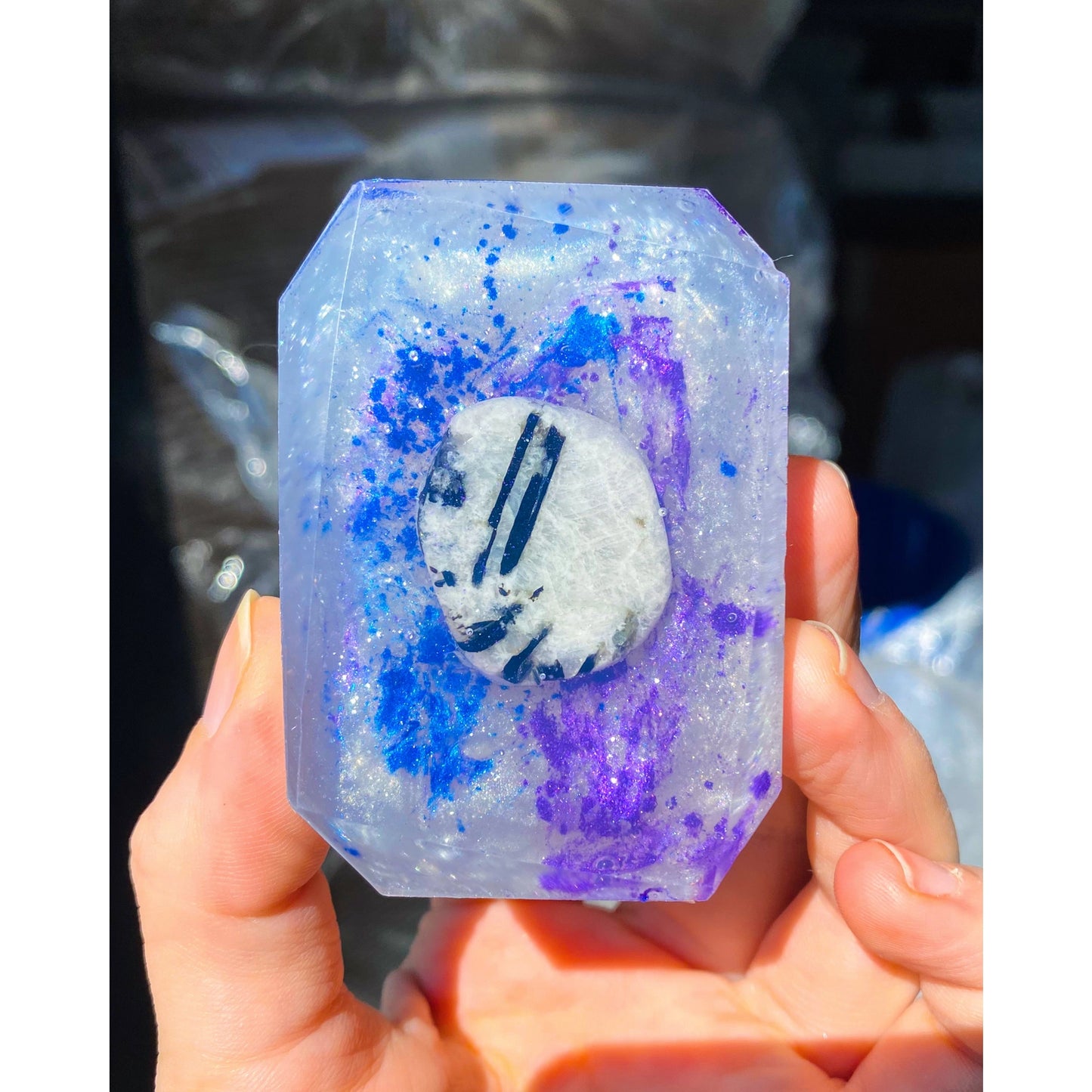 Moon Child - 3 oz Crystal Infused Bar Soap