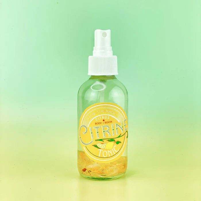 Gem Infused Citrine Skin + Room Tonic