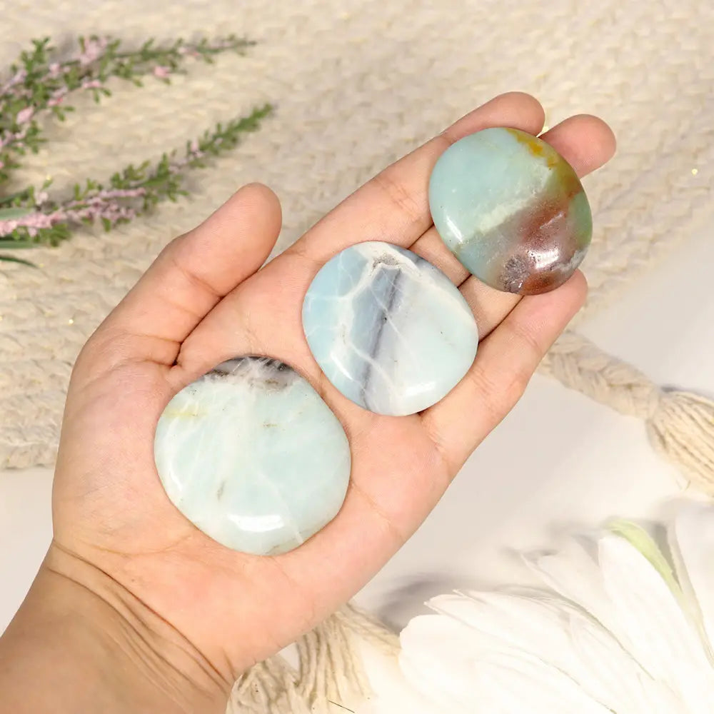 Amazonite Crystal Palmstone