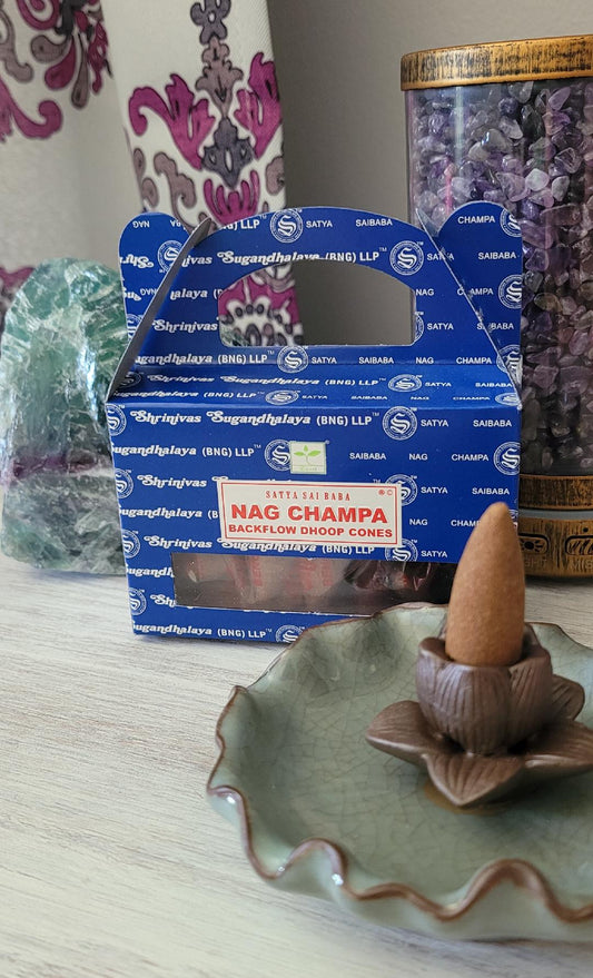 Satya Nag Champa Backflow Dhoop Cones