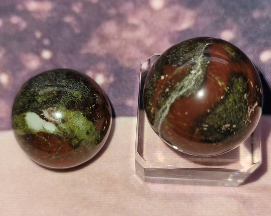 Dragon Blood Jasper Mini Sphere