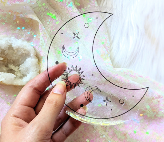 Lunar Light Suncatcher Stickers