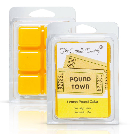 Two Tickets To Pound Town - Lemon Pound Cake Scented Wax Melts