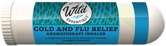 COLD AND FLU RELIEF  Aromatherapy Inhaler