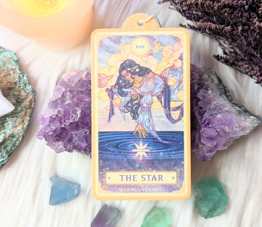 The Star Tarot Natural Essential Oil Car Air Freshener