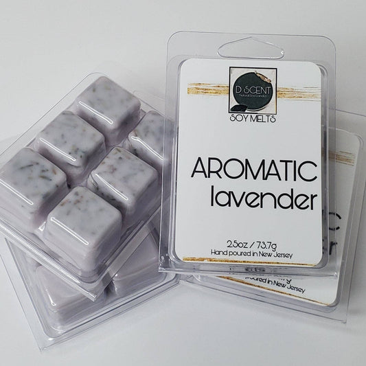 AROMATIC Lavender Soy Wax Melts | Clamshell