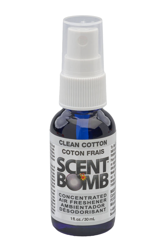 Clean Cotton Scent Bomb 1oz Spray Air Freshener