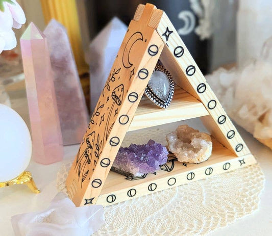 Mushroom Magic DIY Mini Altar Shelf